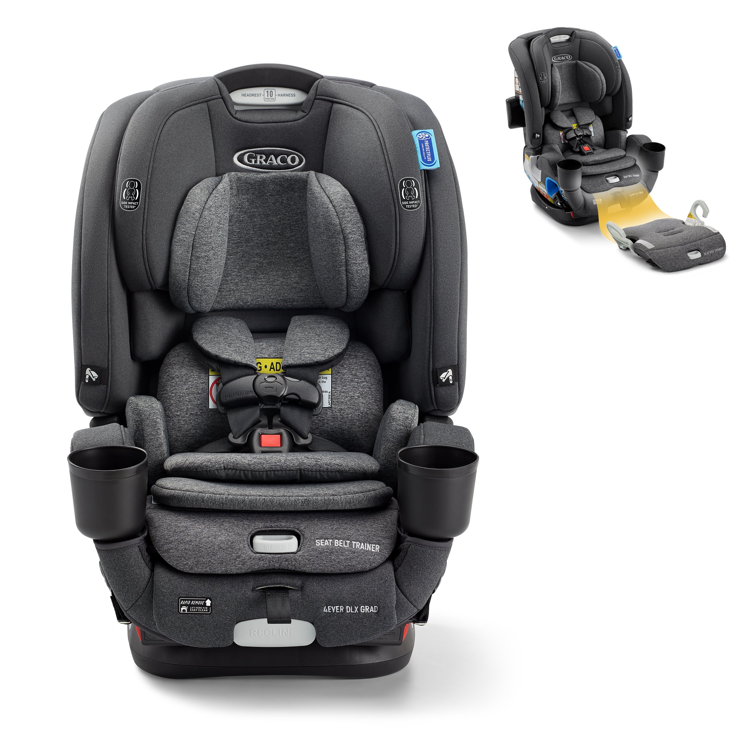 graco 4ever all in one car seat and stroller 4Ever® DLX Grad 5-in-1 Slim Car Seat – gracobabyusshop.com
