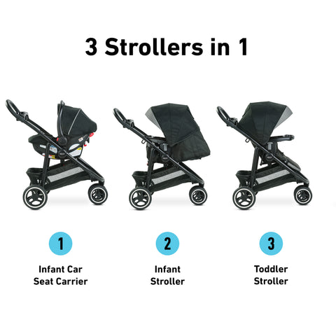 Modes™ 3 Lite Platinum Travel System