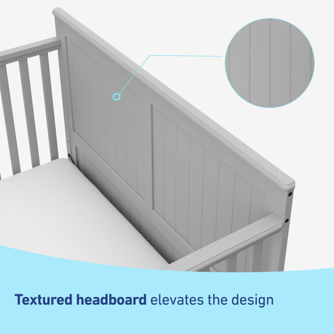Hadley 4-in-1 Convertible Crib with Drawer