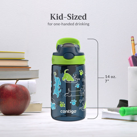 Contigo® Kids Water Bottle with Redesigned AUTOSPOUT® Straw, 14 oz