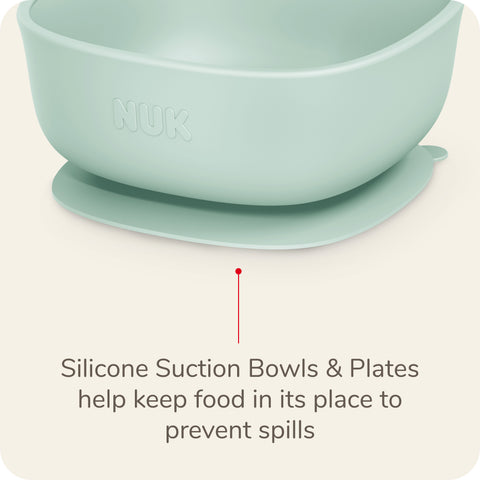 NUK® Perfect Match Silicone Tableware Bundle