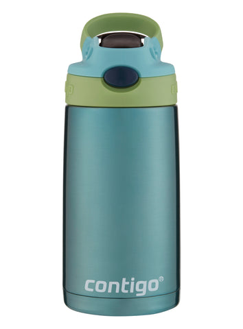 Kids Straw Stainless Steel Water Bottle with AUTOSPOUT® Lid, 13oz