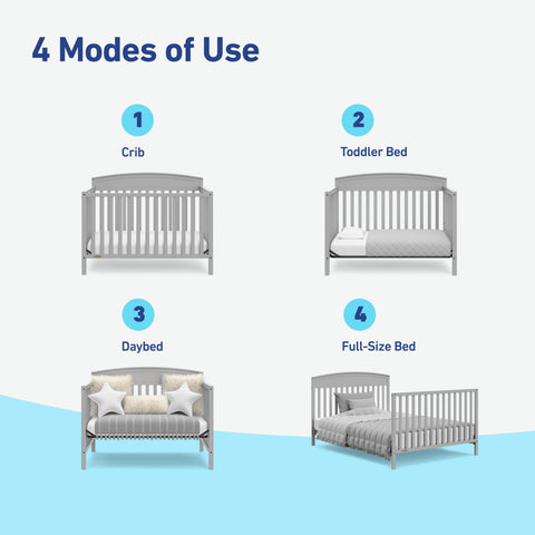 Benton 4-in-1 Convertible Crib