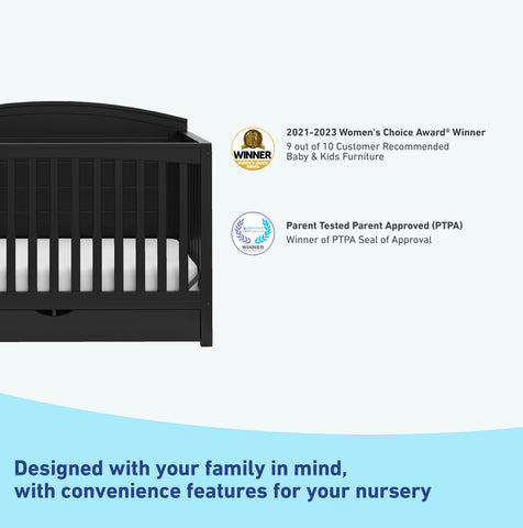 Bellwood Convertible Crib w/Drawer