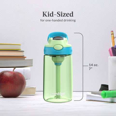 Contigo® Kids Water Bottle with Redesigned AUTOSPOUT® Straw, 14 oz