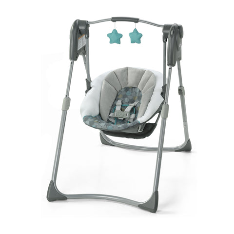 Slim Spaces™ Compact Baby Swing