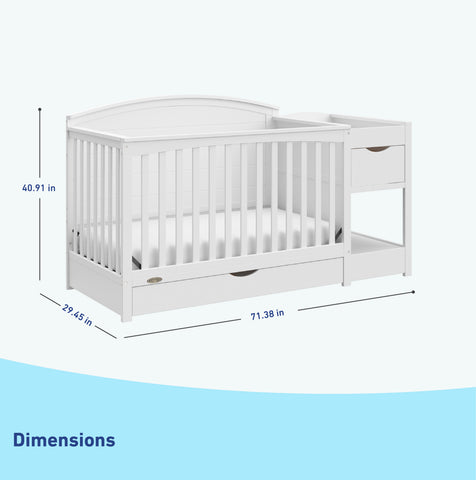 Bellwood Convertible Crib and Changer