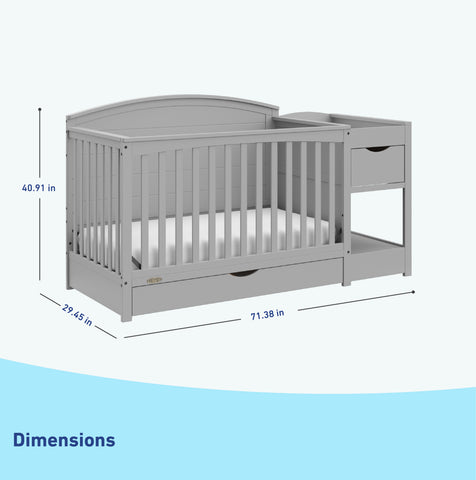 Bellwood Convertible Crib and Changer