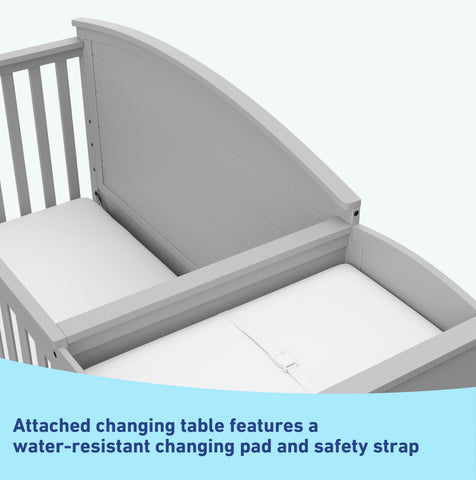 Bellwood Convertible Crib and Changer