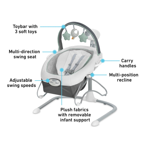 Soothe 'n Sway™ LX Swing with Portable Bouncer