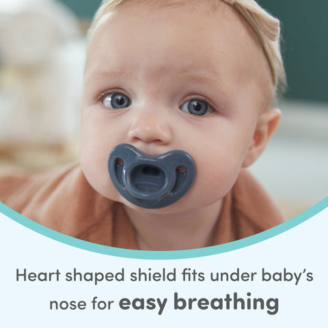 NUK® First Choice Comfy™ 100% Silicone Pacifier, 0-6 months
