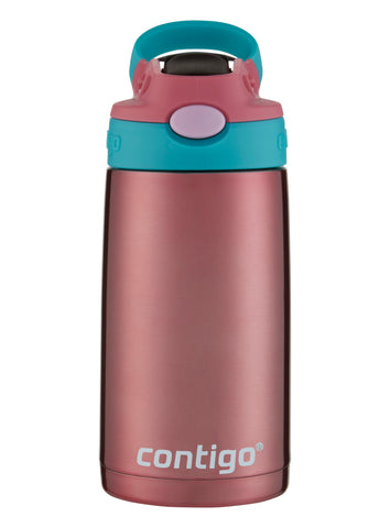 Contigo® Kids Straw Stainless Steel Water Bottle with AUTOSPOUT® Lid, 13oz