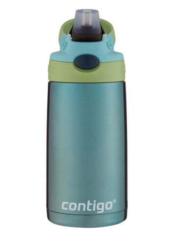 Kids Straw Stainless Steel Water Bottle with AUTOSPOUT® Lid, 13oz