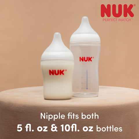 NUK® Perfect Match™ Natural + Anti-Colic Bottle, 8 oz