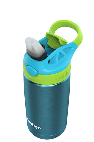 Contigo® Kids Straw Stainless Steel Water Bottle with AUTOSPOUT® Lid, 13oz
