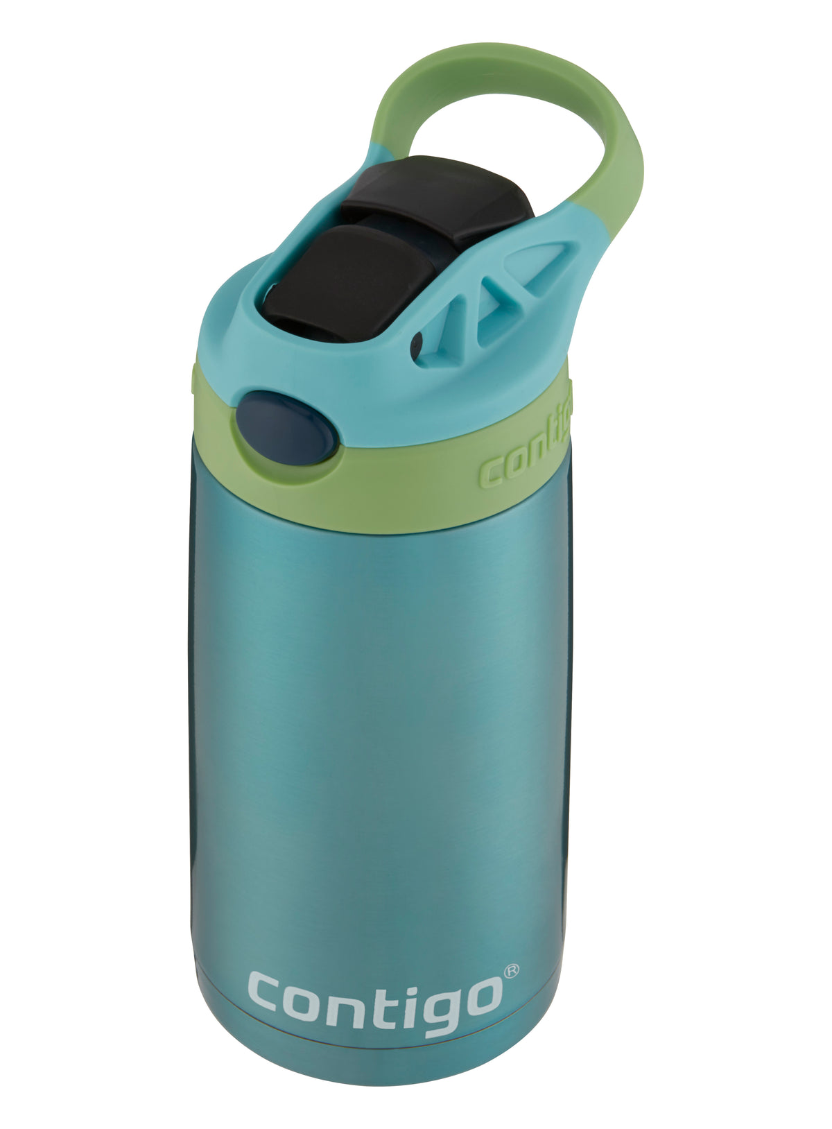 Kids Straw Stainless Steel Water Bottle with AUTOSPOUT® Lid, 13oz