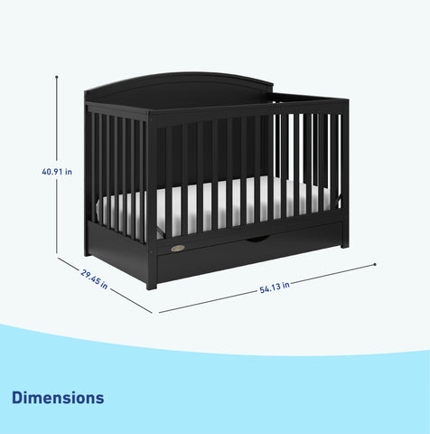 Bellwood Convertible Crib w/Drawer