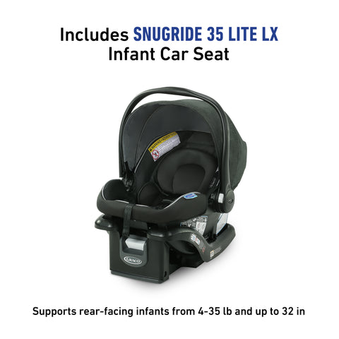 Modes™ 3 Lite DLX Travel System with SnugRide® 35 Lite LX Infant Car Seat