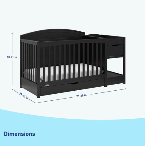 Bellwood Convertible Crib and Changer
