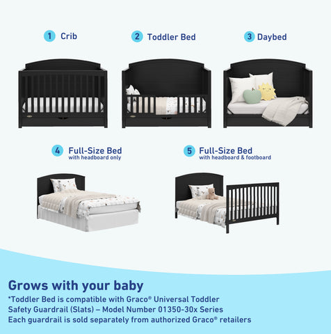 Bellwood Convertible Crib w/Drawer