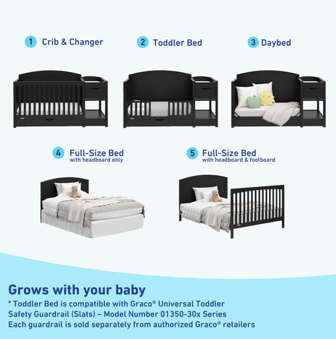 Bellwood Convertible Crib and Changer