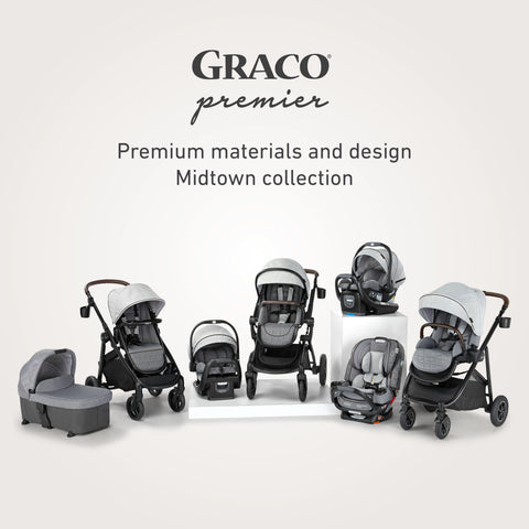 Graco Premier™ Modes™ Nest2Grow™ 4-in-1 Stroller, Midtown™ Collection