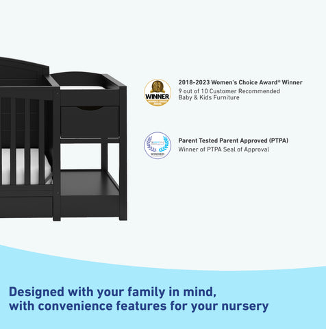 Bellwood Convertible Crib and Changer